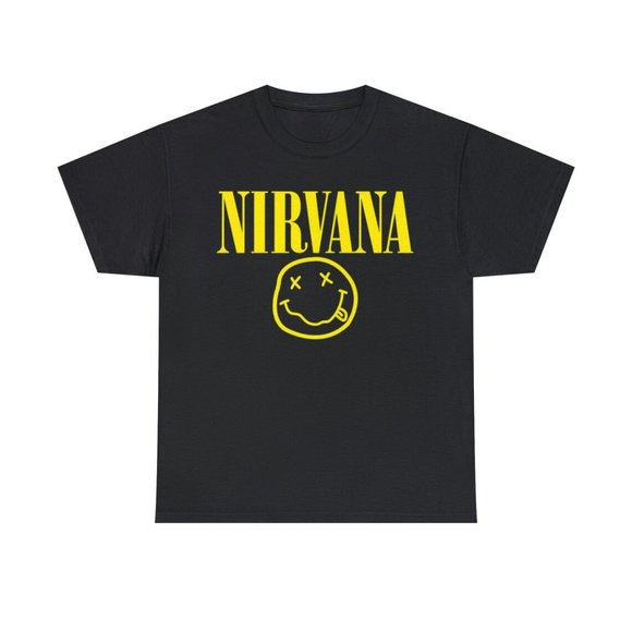 Target Tops - Nirvana smile face T- shirt